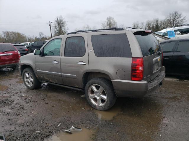 1GNSKCE07DR160334 - 2013 CHEVROLET TAHOE K1500 LTZ GRAY photo 2