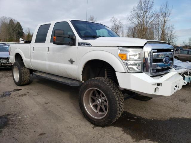 1FT8W3BT3FEC18844 - 2015 FORD F350 SUPER DUTY WHITE photo 4