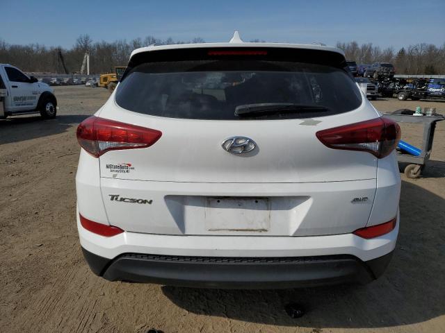 KM8J3CA45JU614482 - 2018 HYUNDAI TUCSON SEL WHITE photo 6