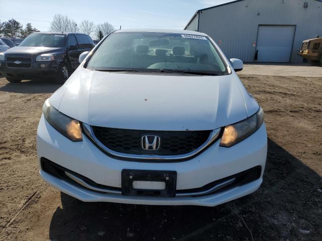 2HGFB2F49DH104080 - 2013 HONDA CIVIC LX WHITE photo 5