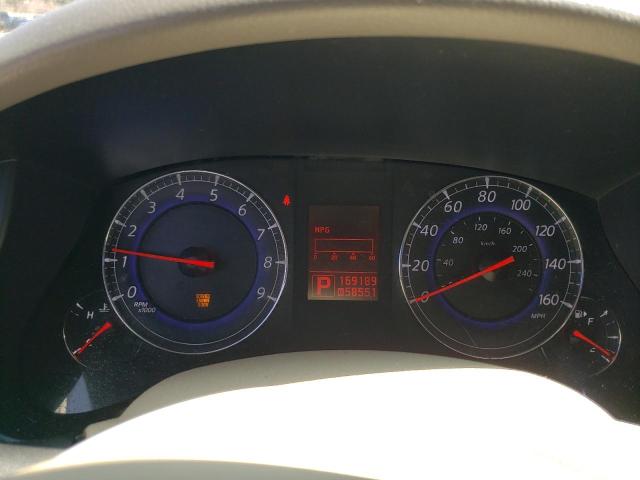 JNKAJ09F28M355733 - 2008 INFINITI EX35 BASE ნაცრისფერი ფოტო 9