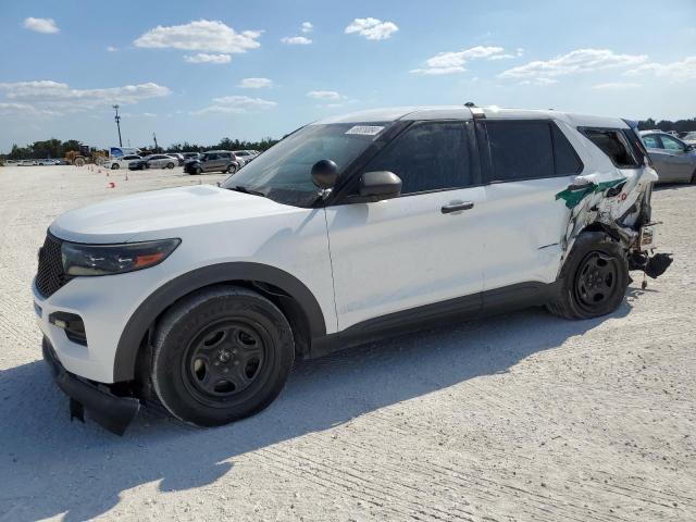 1FM5K8AB3LGA41826 - 2020 FORD EXPLORER POLICE INTERCEPTOR WHITE photo 1