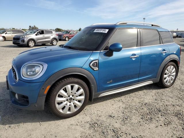 WMZYT5C39J3D82688 - 2018 MINI COOPER S COUNTRYMAN ALL4 BLUE photo 1