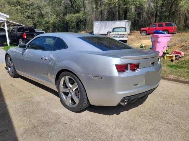 2G1FT1EW1A9212751 - 2010 CHEVROLET CAMARO SS SILVER photo 3