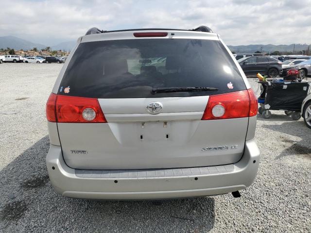 5TDKK4CC4AS306777 - 2010 TOYOTA SIENNA CE SILVER photo 6