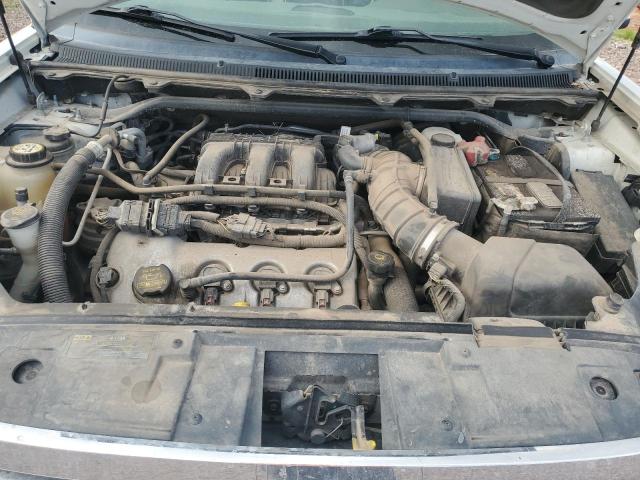 2FMEK62C99BA37369 - 2009 FORD FLEX SEL WHITE photo 11