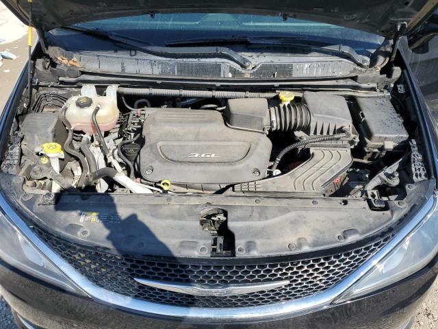 2C4RC1BG4HR530262 - 2017 CHRYSLER PACIFICA TOURING L შავი ფოტო 11