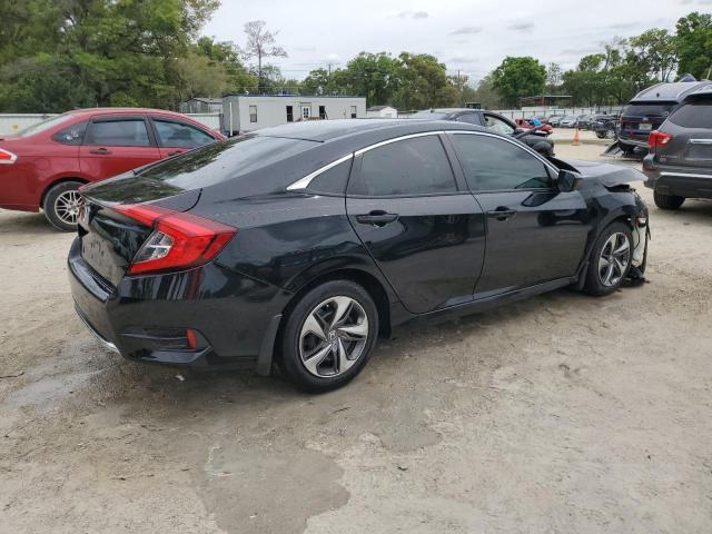 19XFC2F61KE031907 - 2019 HONDA CIVIC LX BLACK photo 3