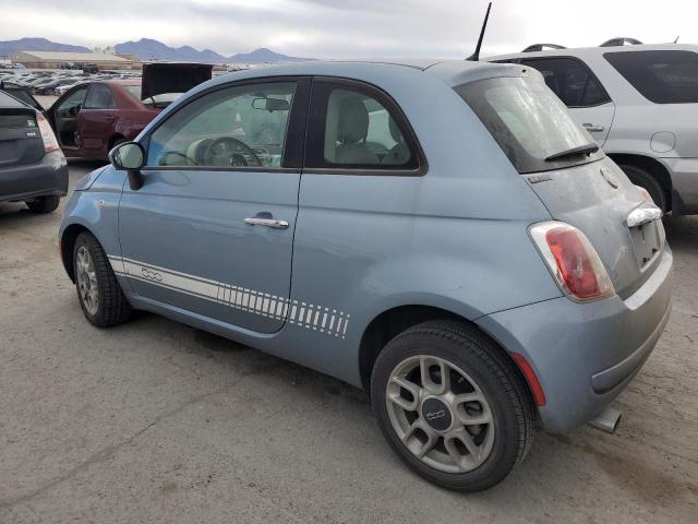 3C3CFFAR0FT507993 - 2015 FIAT 500 POP BLUE photo 2