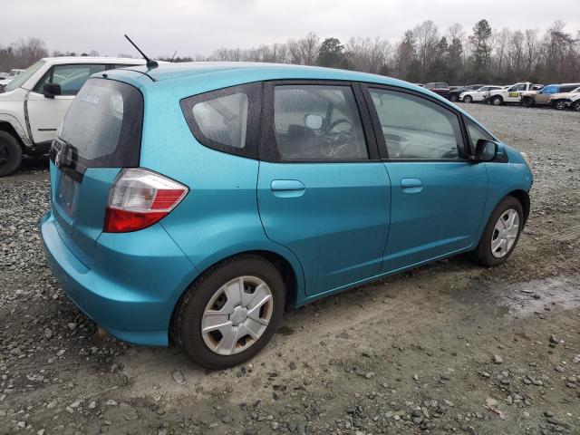 JHMGE8H34DC041716 - 2013 HONDA FIT BLUE photo 3