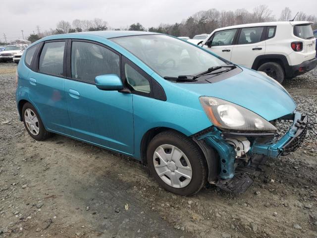 JHMGE8H34DC041716 - 2013 HONDA FIT BLUE photo 4