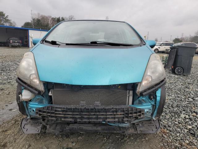 JHMGE8H34DC041716 - 2013 HONDA FIT BLUE photo 5