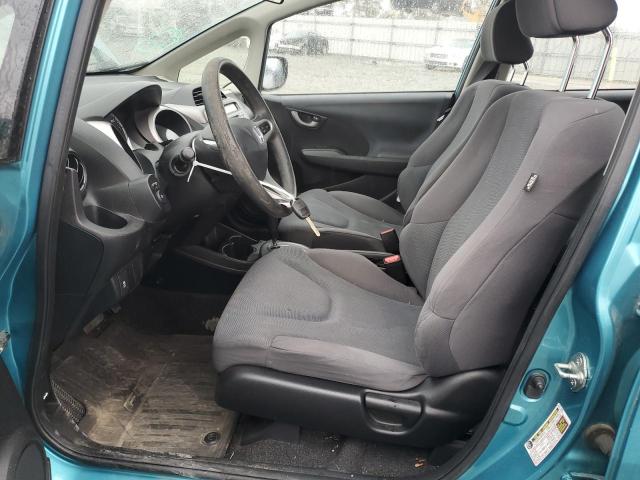 JHMGE8H34DC041716 - 2013 HONDA FIT BLUE photo 7