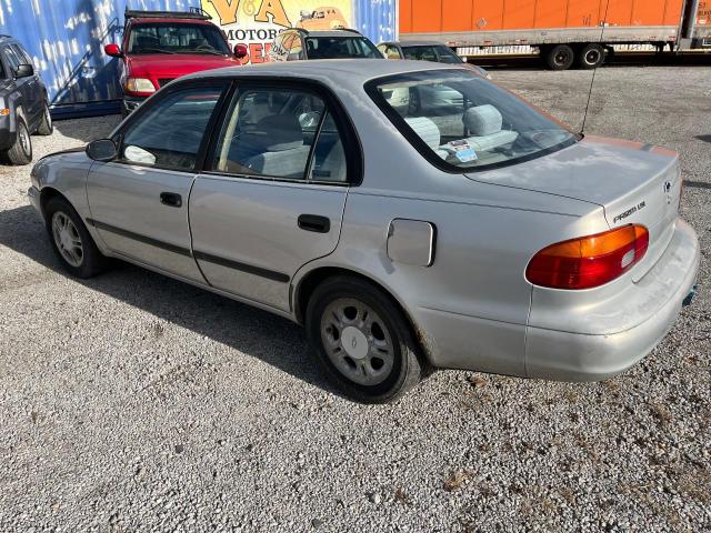 1Y1SK528XYZ411220 - 2000 CHEVROLET GEO PRIZM BASE SILVER photo 3