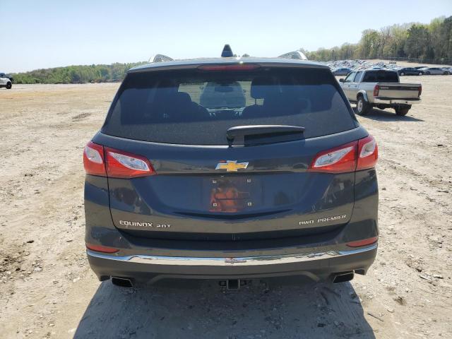 2GNAXYEX1K6107967 - 2019 CHEVROLET EQUINOX PREMIER GRAY photo 6