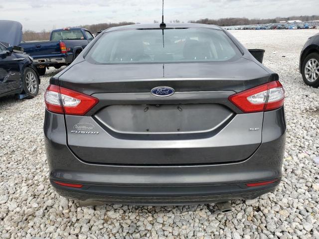 1FA6P0H72G5127312 - 2016 FORD FUSION SE GRAY photo 6