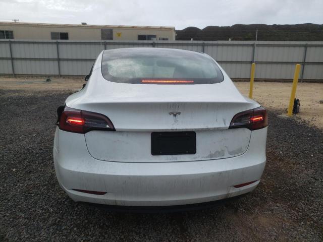 5YJ3E1EA9MF089726 - 2021 TESLA MODEL 3 WHITE photo 6