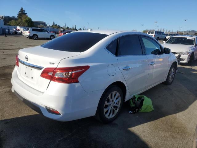 3N1AB7AP7KL613969 - 2019 NISSAN SENTRA S WHITE photo 3