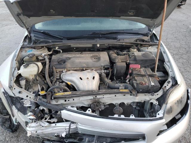 JTKDE177470198144 - 2007 TOYOTA SCION TC ვერცხლისფერი ფოტო 11