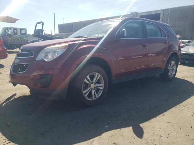 2CNFLCEW9A6416973 - 2010 CHEVROLET EQUINOX LS RED photo 1
