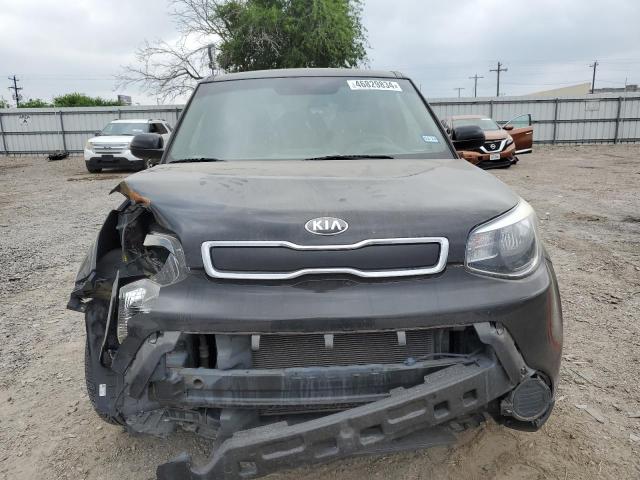 KNDJN2A27F7150298 - 2015 KIA SOUL BLACK photo 5