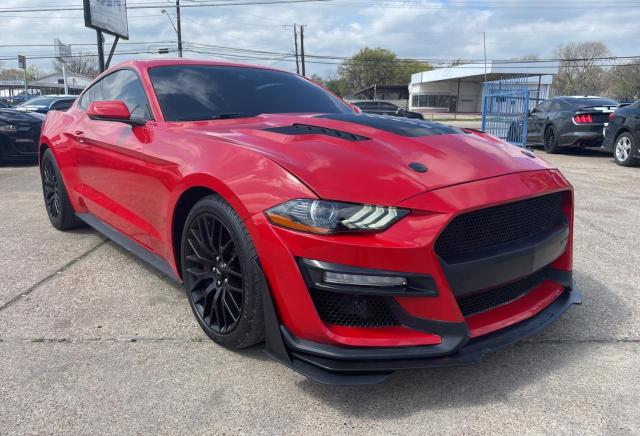 1FA6P8CF0J5154545 - 2018 FORD MUSTANG GT RED photo 1