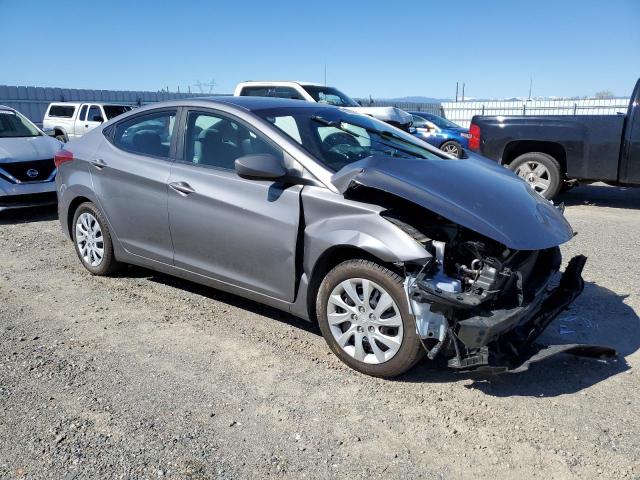 5NPDH4AE6CH090676 - 2012 HYUNDAI ELANTRA GLS GRAY photo 4