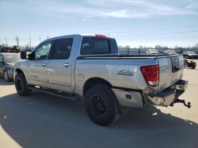 1N6BA07B96N552117 - 2006 NISSAN TITAN XE SILVER photo 2