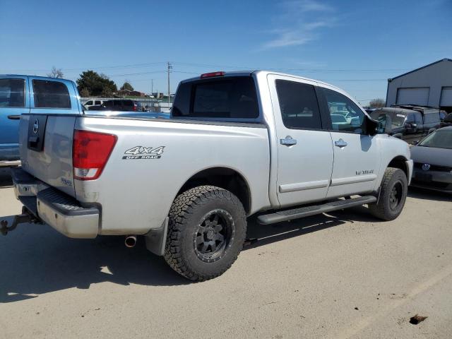 1N6BA07B96N552117 - 2006 NISSAN TITAN XE SILVER photo 3