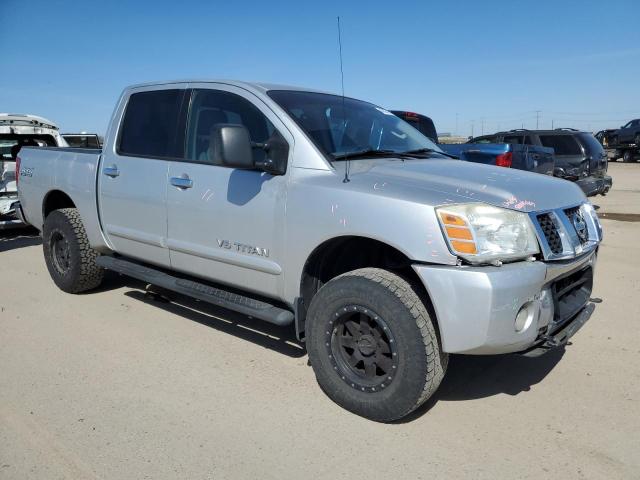 1N6BA07B96N552117 - 2006 NISSAN TITAN XE SILVER photo 4