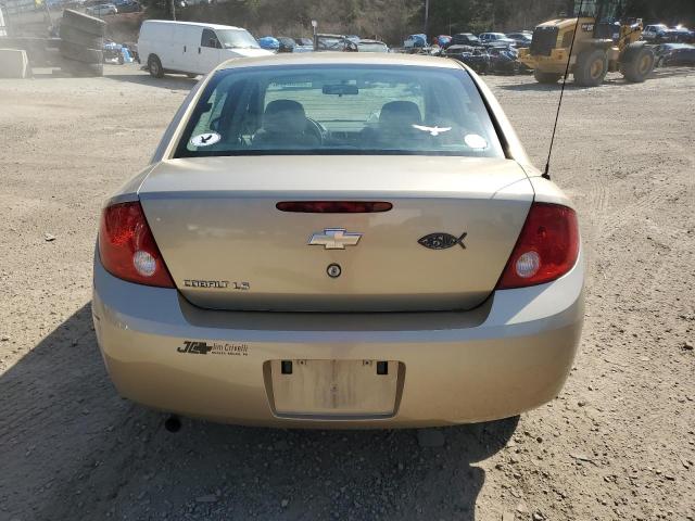 1G1AL54F657527863 - 2005 CHEVROLET COBALT LS TAN photo 6