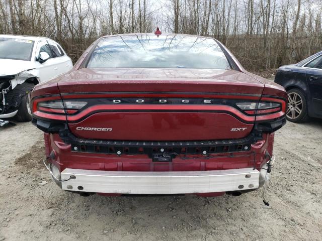 2C3CDXHG3HH660797 - 2017 DODGE CHARGER SXT BURGUNDY photo 6