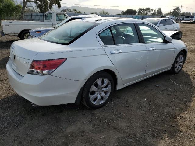 1HGCP36849A011471 - 2009 HONDA ACCORD EXL WHITE photo 3