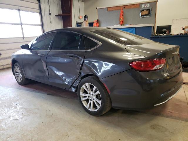 1C3CCCAB9FN591564 - 2015 CHRYSLER 200 LIMITED GRAY photo 2