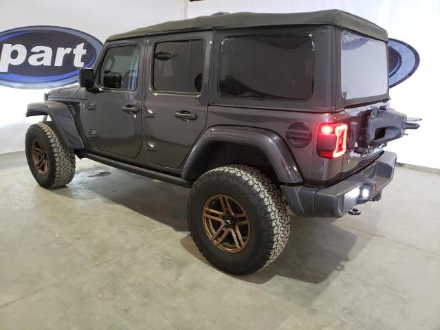 1C4HJXEG6JW246662 - 2018 JEEP WRANGLER U SAHARA GRAY photo 2