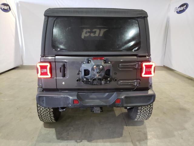 1C4HJXEG6JW246662 - 2018 JEEP WRANGLER U SAHARA GRAY photo 6