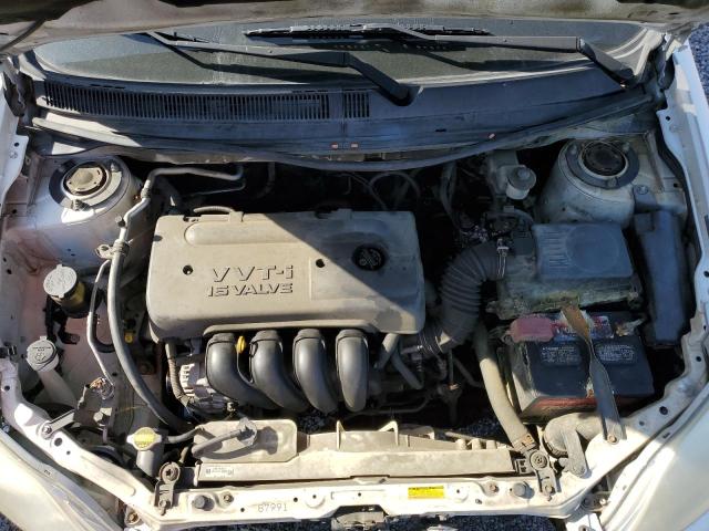 2T1KR32E78C697967 - 2008 TOYOTA MATRIX XR WHITE photo 11