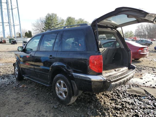 2HKYF18683H616357 - 2003 HONDA PILOT EXL BLACK photo 2