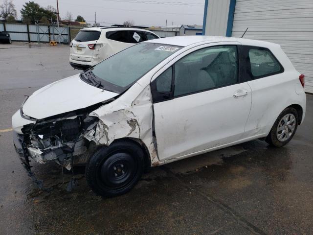 VNKJTUD34JA092420 - 2018 TOYOTA YARIS L WHITE photo 1