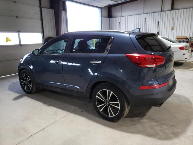 KNDPCCA6XG7868373 - 2016 KIA SPORTAGE EX BLUE photo 2