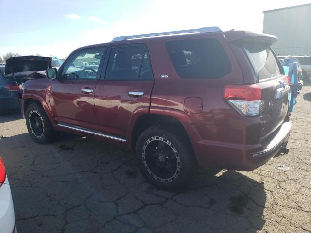 JTEBU5JR0B5073619 - 2011 TOYOTA 4RUNNER SR5 RED photo 2