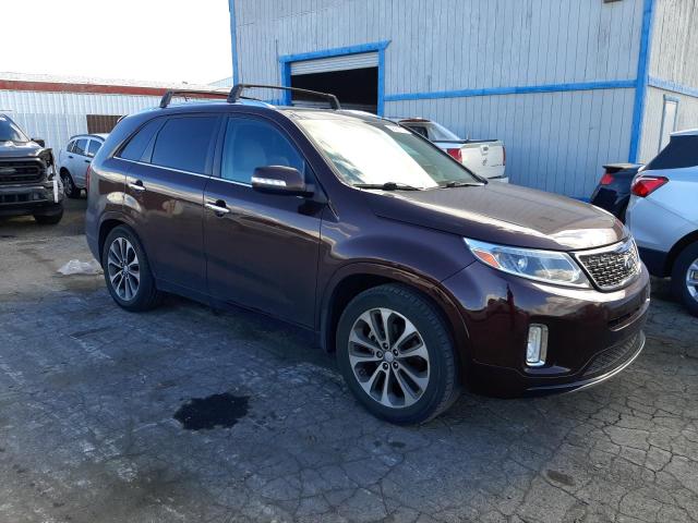 5XYKW4A79FG629849 - 2015 KIA SORENTO SX BURGUNDY photo 4