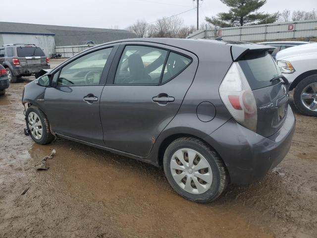 JTDKDTB32C1512055 - 2012 TOYOTA PRIUS C GRAY photo 2