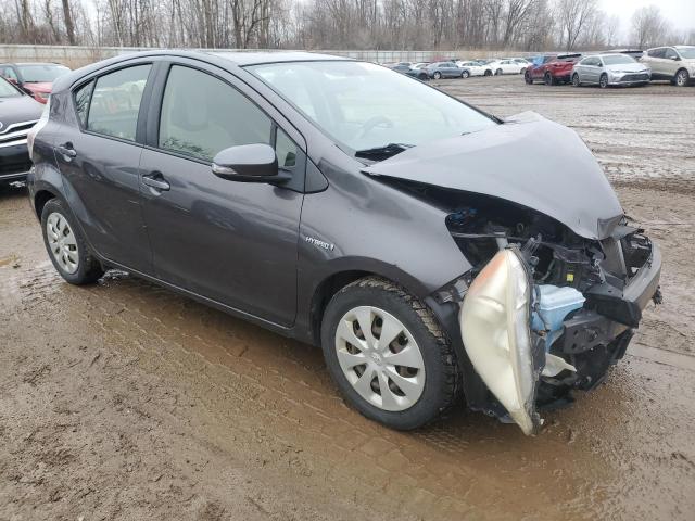 JTDKDTB32C1512055 - 2012 TOYOTA PRIUS C GRAY photo 4