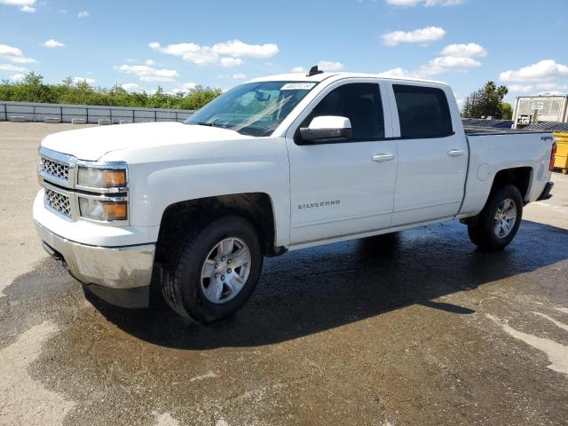 3GCUKREC2FG357297 - 2015 CHEVROLET SILVERADO K1500 LT WHITE photo 1