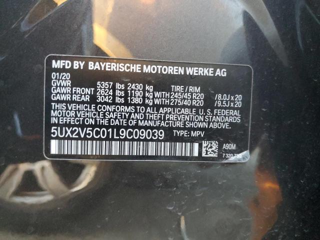 5UX2V5C01L9C09039 - 2020 BMW X4 XDRIVEM40I GRAY photo 14