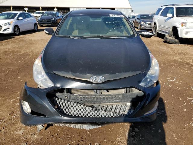 KMHEC4A42CA033307 - 2012 HYUNDAI SONATA HYBRID BLACK photo 5