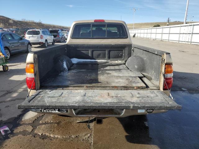 5TEWN72N11Z859418 - 2001 TOYOTA TACOMA XTRACAB GOLD photo 6