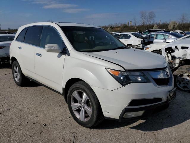 2HNYD2H24DH521260 - 2013 ACURA MDX WHITE photo 4