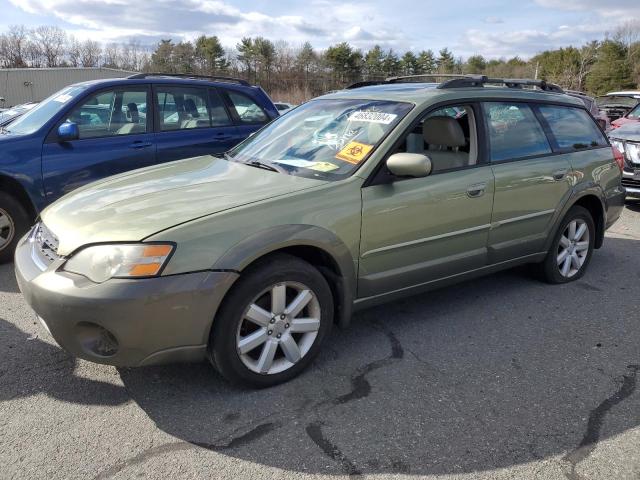 4S4BP62C867347473 - 2006 SUBARU LEGACY OUTBACK 2.5I LIMITED GREEN photo 1